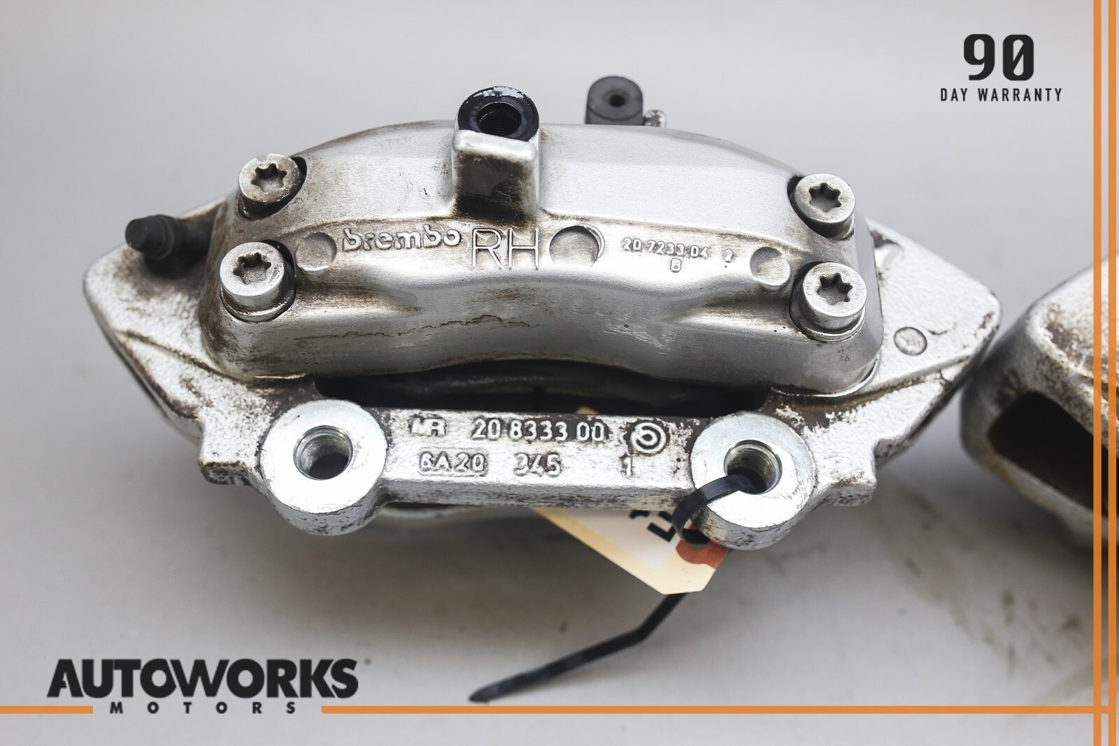 05-08 Maserati Quattroporte M139 Front Right & Left Brake Caliper Brembo Set OEM