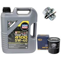 MotoröL Set 5W-40 5 Liter + ÖLfilter + Schraube FüR Toyota RAV 4 Avensis Corolla