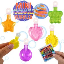 48 x Mini Magic Touchable Bubbles Kids Party Bag Favours Loot Bag Fillers Toys