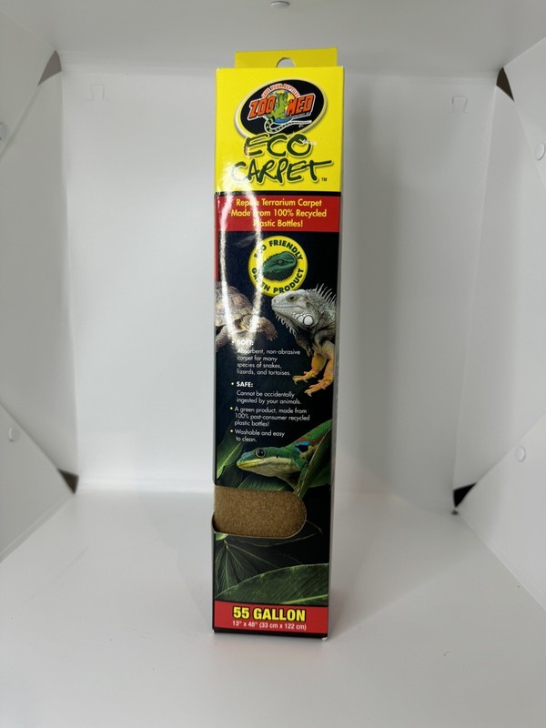 Zoo Med Eco Carpet Reptile Terrarium Carpet Tan 55 gallon - 1 count ET-55T