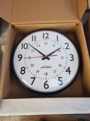 Primex Wireless Wall Clocks W/out Transmitter x 5 Units C1005X155-9 - Picture 11 of 14