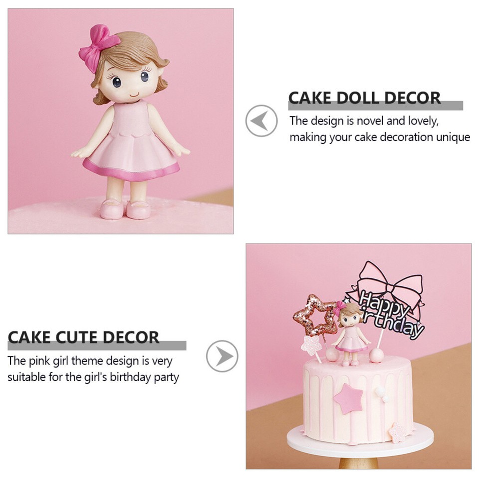 Princess Cake Toppers for Girls Decoration Doll Figure Mold Bride eBay