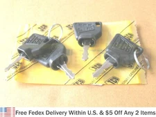 JCB PARTS - GENUINE JCB IGNITION KEY 4 PC. (PART NO. 701/45501 331/26790)