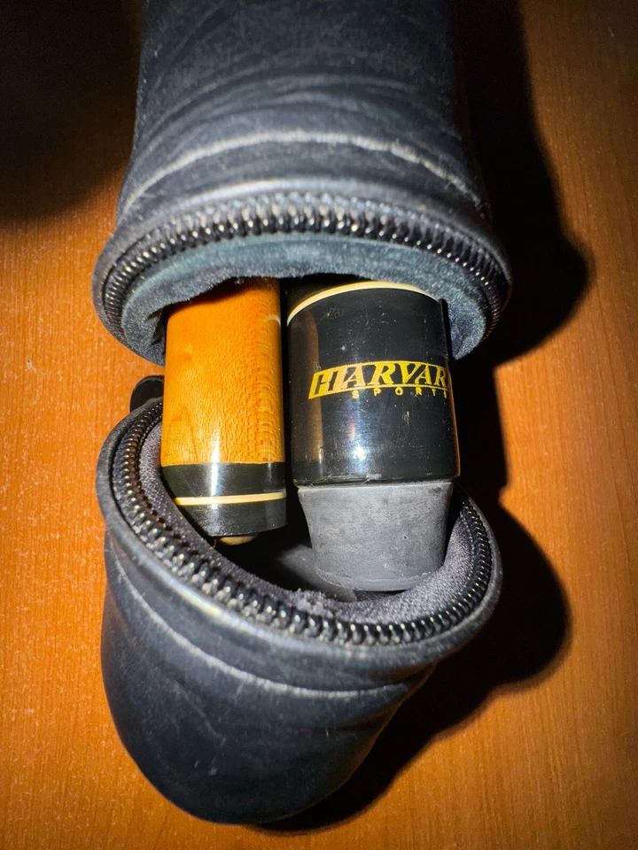 HARVARD POOL STICK - 20 OZ  -  58 INCH - WITH TRAVEL CASE - MINT CONDITION - Image 3 of 4