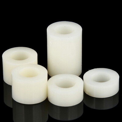 M3 M4 M5 M6 M8 White ABS Nylon Round Non-Thread Column Standoff Spacer Washer