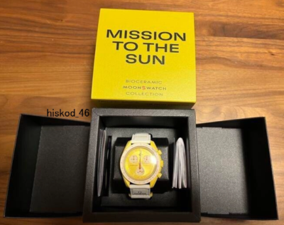 Swatch X Omega Watch Speedmaster Bioceramic MoonSwatch collection