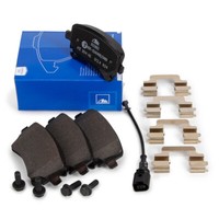 ATE Original BremsbeläGe + Sensor FüR VW Multivan Transporter T5 T6 Hinten