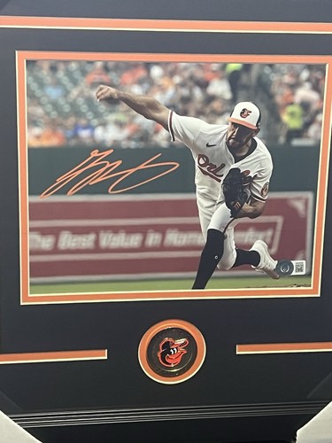 Grayson Rodriguez Signed and Framed 8x10 Photo Baltimore Orioles Beckett - Picture 2 of 3