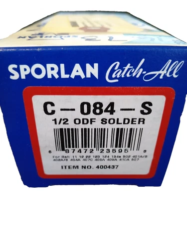 Sporlan Catch-All C-084-S Filter Drier 1/2" ODF