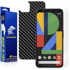 ArmorSuit Google Pixel 4 Screen Protector Black Carbon Fiber Full Body USA