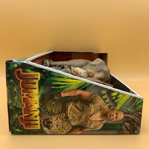 Jumanji Colossal ELEPHANT Realistic Sound w/ The Rock Dr. Bravestone Figure New - Picture 5 of 8