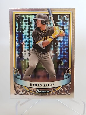 2024 Bowman Sterling Baseball #BSP-49 Ethan Salas San Diego Padres
