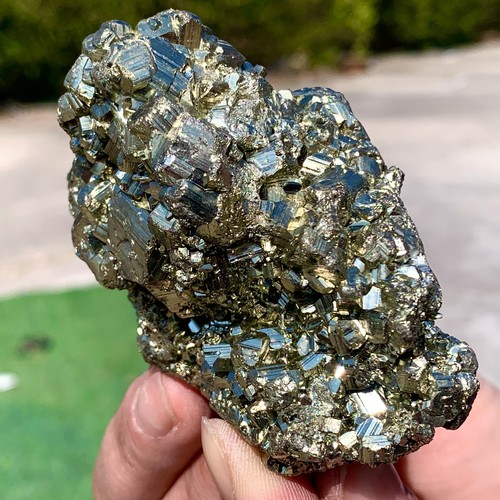 307G Natural Colorful ChalcopyriteCalci Crystal Clustrare MineralSpecimen - 第 19/23 張圖片
