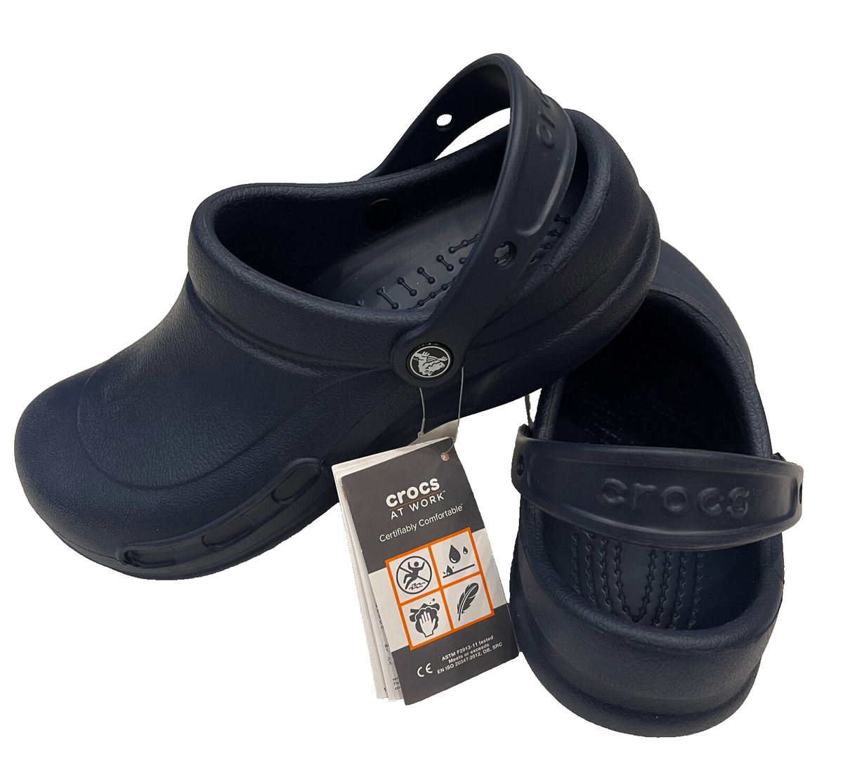 Croc X-clog men’s size 8/woman’s 10. Never worn, tags and box included. Amazon.com | Crocs Unisex-Adult Crocband Clog, Black/White  main image 3
