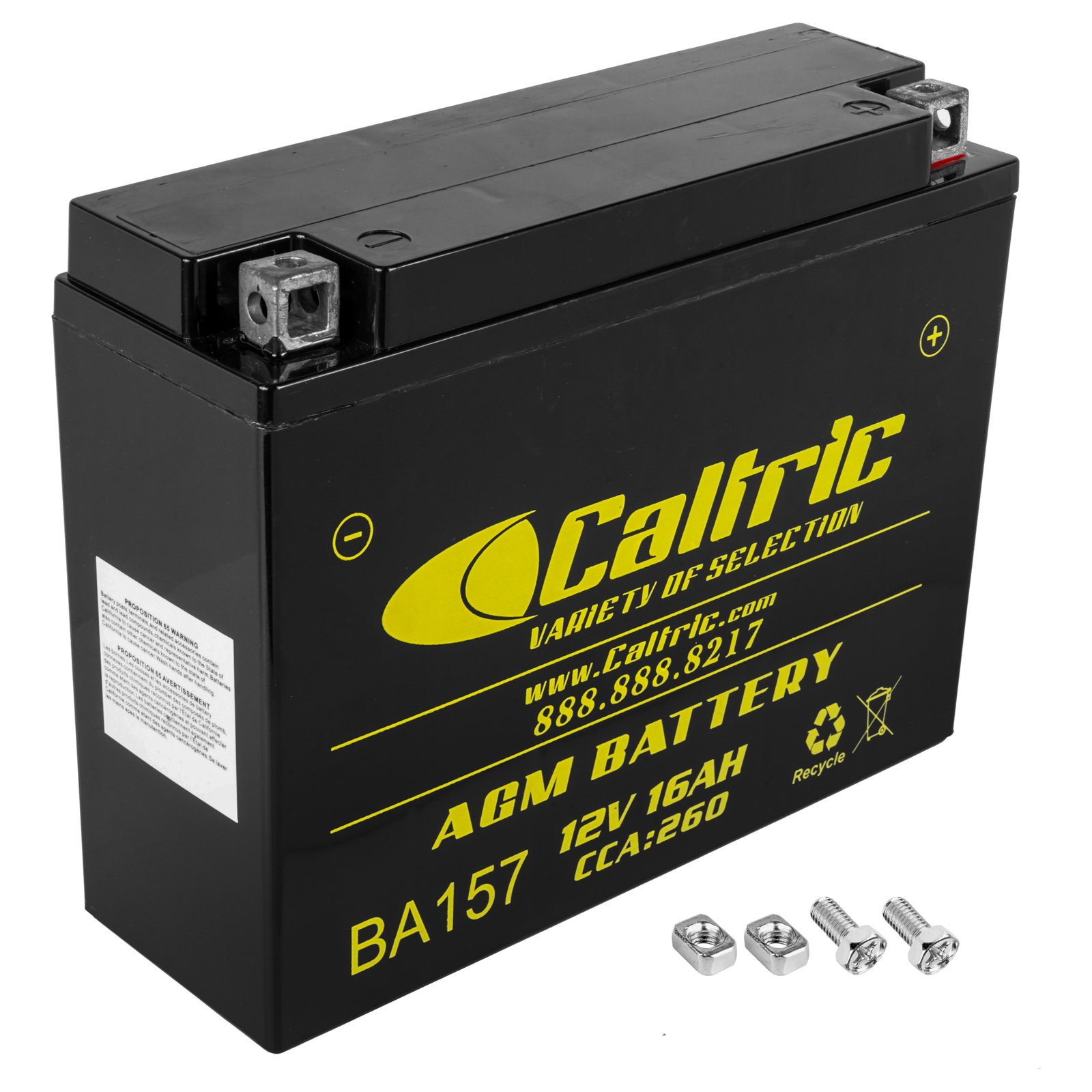 Yb16al-A2 AGM Battery for Yamaha BTY-YB16A-LA-20 / YB1-6ALA2-00-00