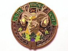 Torc of Cernunnos  Proxy - Anique Gold Finish - New Unactivated Geocoin