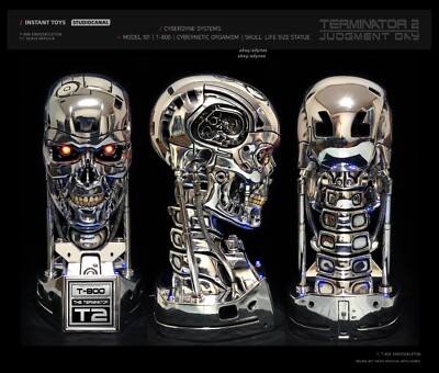 The Terminator T800 1:1 MODEL 101 T800 LIFE SIZE STATUE | eBay