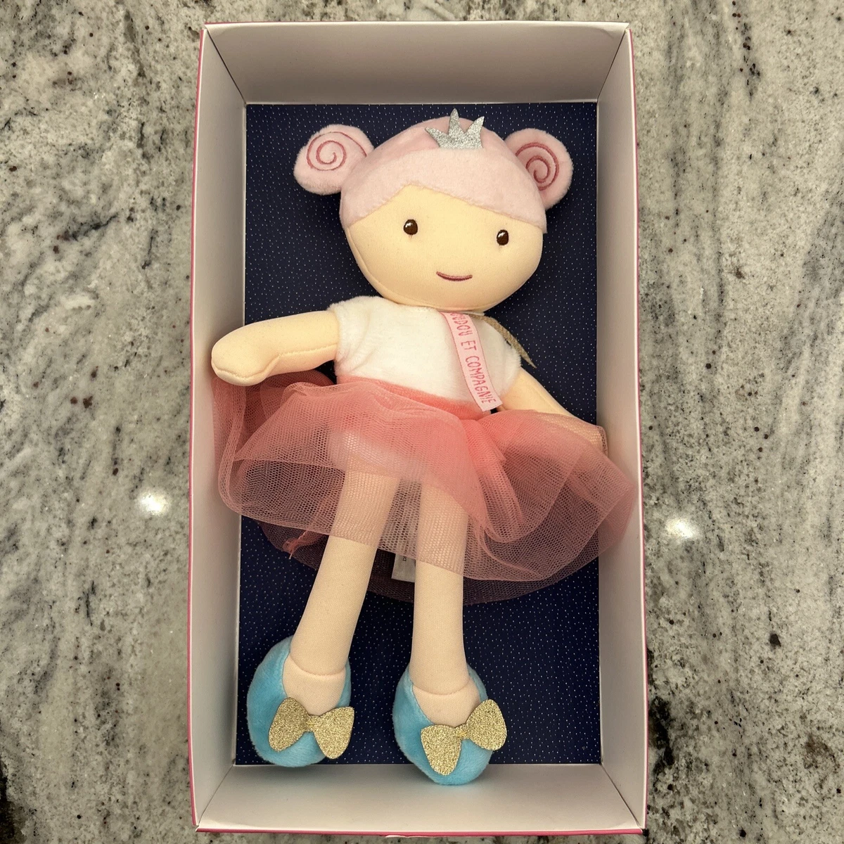 JoLiJou Paris Demoiselle Princess Emma Doll Doudou et Compagnie Ballerina NIB