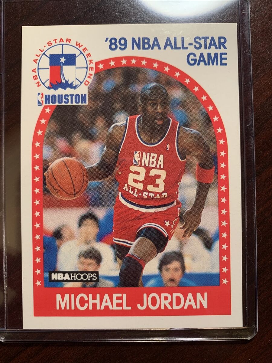 MICHAEL JORDAN 1989 NBA HOOPS 1989 NBA ALL STAR GAME# 21 HOF MICHAEL JORDAN 1989 NBA HOOPS 1989 NBA ALL STAR GAME# 21 HOF