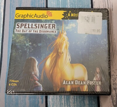 New GraphicAudio SPELLSINGER THE DAY OF THE DISSONANCE Book By Alan Dean Foster.