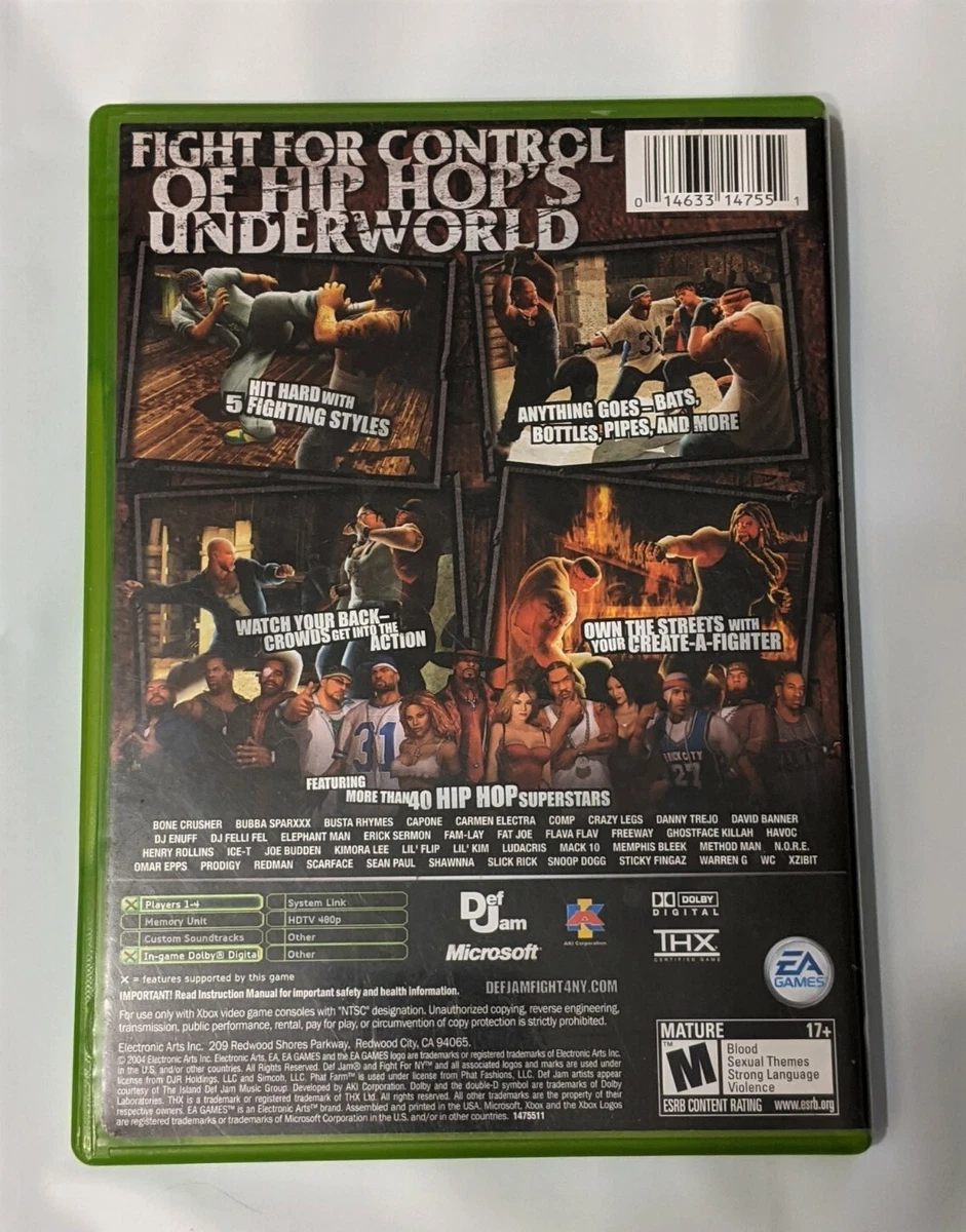 Xbox def jam 2024 fight for ny