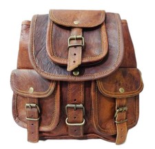 Vintage Genuine Leather Drawstring 12