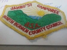 P-3478  1957 Jambo Camporee, North Bergen County Council, NJ