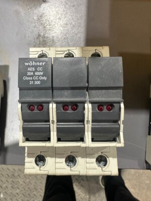 Wohner 31 300 AES CC 30A 600V Fuse Holder  B51