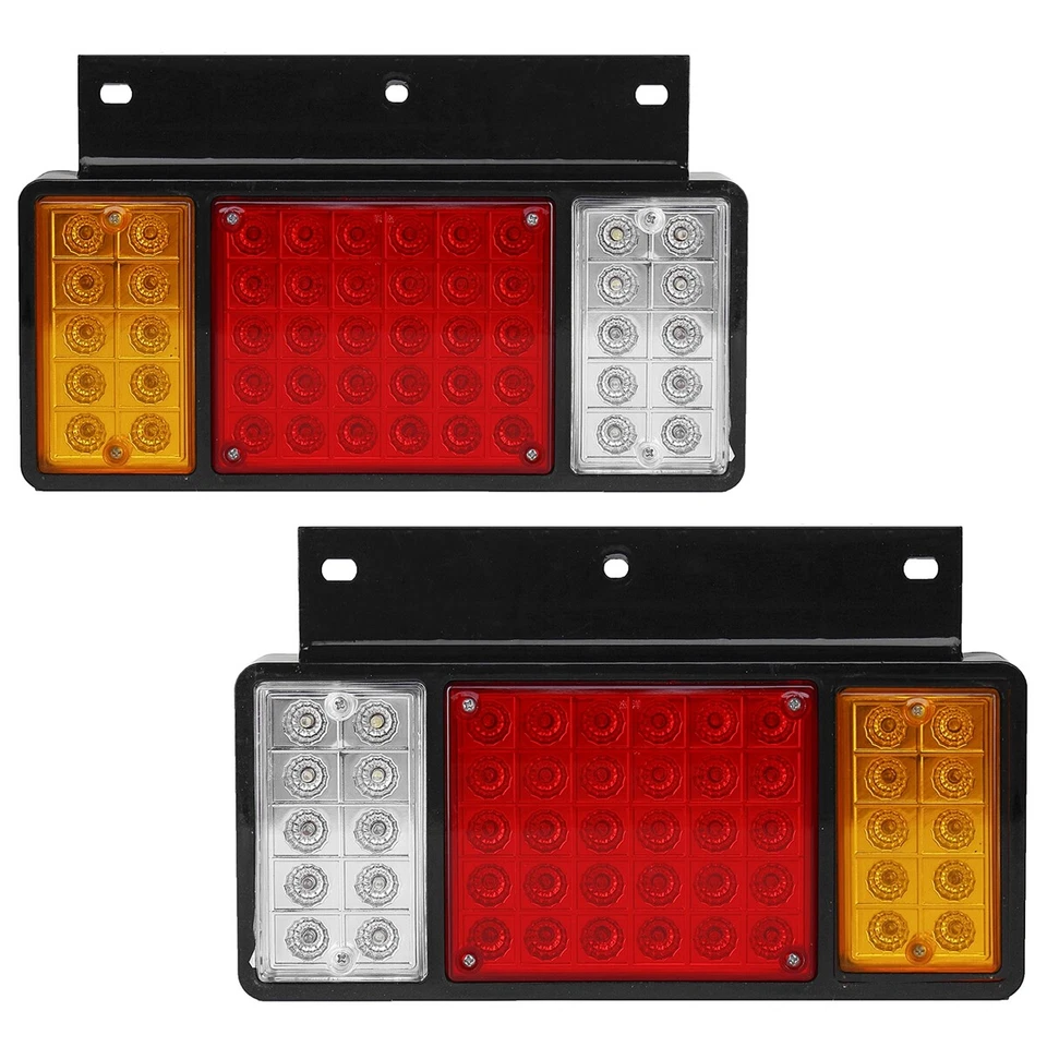 For GMC W Isuzu Elf Truck NPR NQR NRR NKR NHR 1984-up 50LED Rear Tail Light 2X - Image 4 of 4