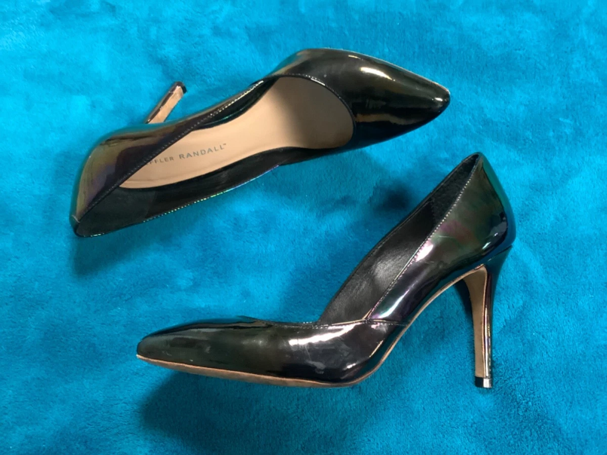 Green patent leather heels 2025