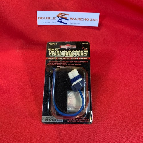 NOS NIP Netami 46-9996 Headlight Socket Heavy Duty for 9006 Bulb ONE PER ORDER  - Picture 1 of 3