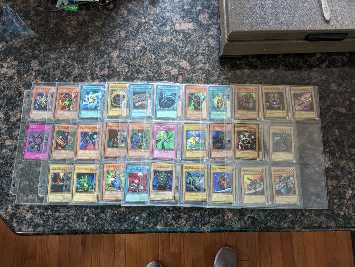 1996 1st gen first Yu-Gi-Oh YUGIOH Trading Card Game Lot of 80