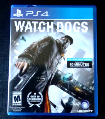 Watch Dogs (Sony PlayStation 4, 2014) FAST SHIPPING!!