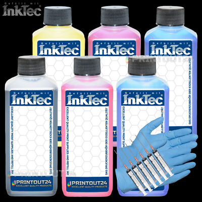 1.5L InkTec  Pigment Ink Set For Canon Ipf760Mfp Ipf765 Ipf765Mfp Ipf780