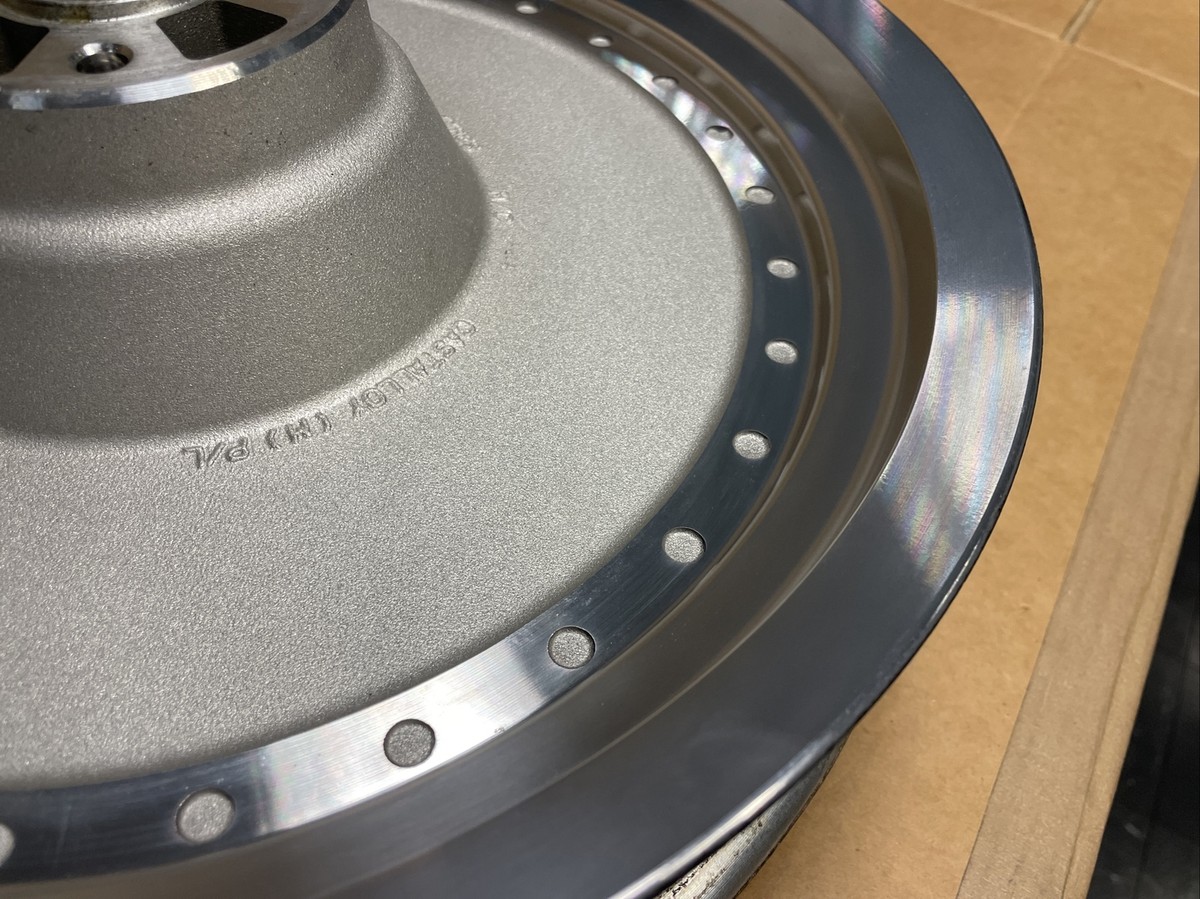 タイヤ・ホイール Fatboy HARLEY 2018 -25 FAT BOY WHEEL Seismic Anniversary Front
