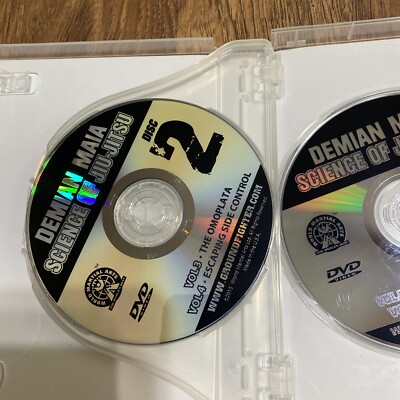 Demian Maia Science of Jiu-jitsu - 6 DVD Set Missing 2nd Demian Maia Science of Jiu-jitsu - 6 DVD Set Missing 2nd