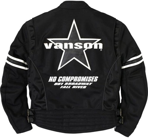 VANSON VS24105S Mesh rider's jacket with detachable windprthing M-3XL From Japan - Picture 24 of 26