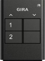 Gira 535210 Enet Funk Handsender 2-Fach Anthrazit