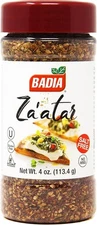(Free Duty Tax) Badia Za'atar Mediterranean Seasoning Blend, 4 oz - Sesame S