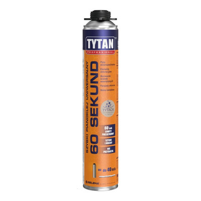 Schaumkleber schnell universell 60 Sekunden Pistolenversion Tytan Professional 7