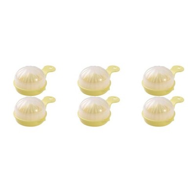 6Pcs Reusable Manual Citrus Juicer Plastic Squeezer Comfortable Grip Home Use