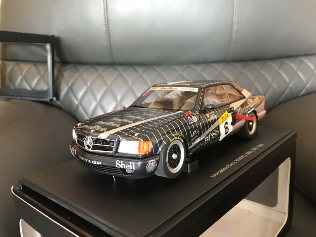 ⑱セーフティセカンド様MB30 AUTOART 1/18 MERCEDES -BENZ 500 SEC AMG 24 HRS SPA FRANCHORCHAMPS