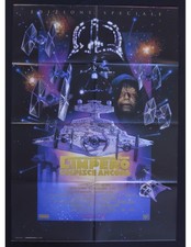 Plakat GUERRE STELLARI L'IMPERO COLPISCE ANCORA George Lucas Mark Hamill Harr
