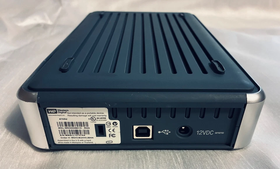 Unidad trasera externa portátil WD (apenas usada) Foto 3 de 3