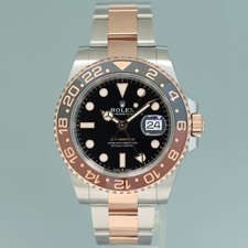 2025 NEW Rolex GMT Master II Root Beer Two Tone Rose Gold 126711 CHNR Watch Box 2