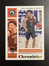 2021 Panini Chronicles Draft Picks Cade Cunningham Gold /10 Rookie Card RC #1
