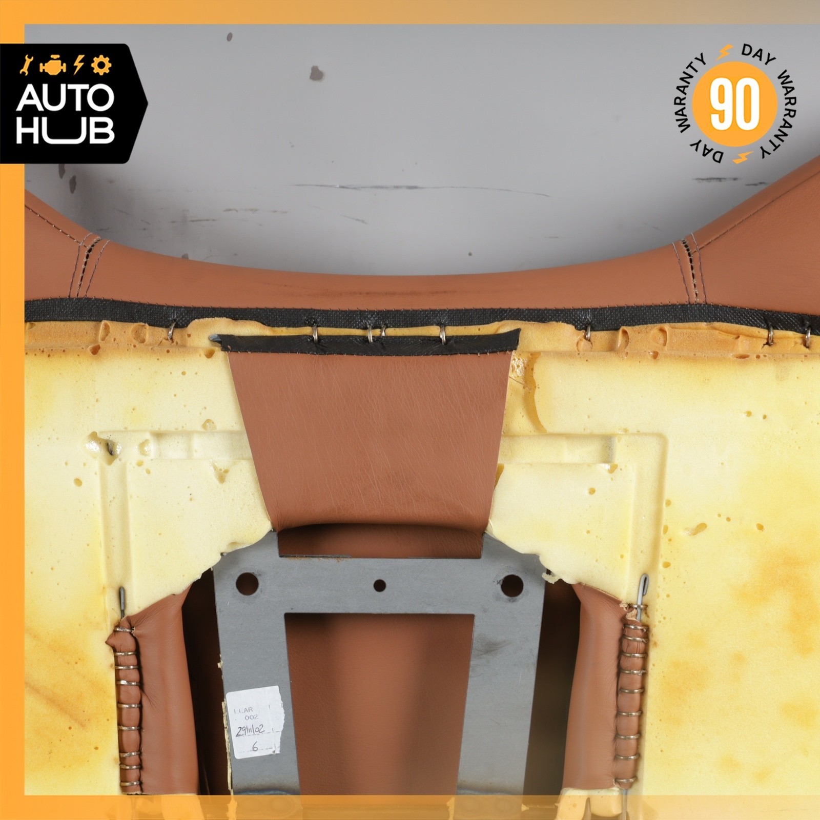 Maserati M138 4200 Coupe Cambiocorsa Rear Upper Top Seat Cushion Brown OEM 31k