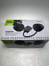 BOSS Audio Systems MCBK420B 3" 76mm Weatherproof Bluetooth Speakers  Amplifier