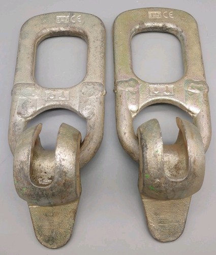 Matching Pair Of DEHA Dayton Style 3-5 tons Precast Dog Bone Lifting Eye/Clutch