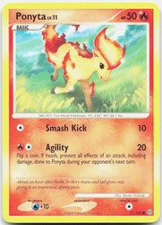 Ponyta 71/100 Diamond & Pearl Stormfront Common